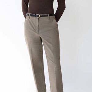 OAK + FORT woMen's Brown Dress Pants